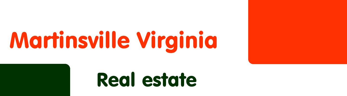 Best real estate in Martinsville Virginia - Rating & Reviews